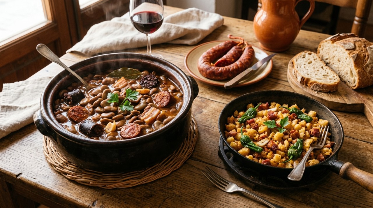 Platos de cuchara tradicionales de Murcia: michirones y migas